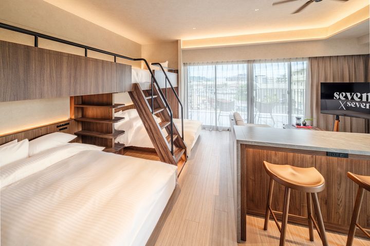 「スタンダードバンク 」（1泊1室 2万5800円〜／44㎡・定員4名 ※44㎡のうちバルコニー8㎡）