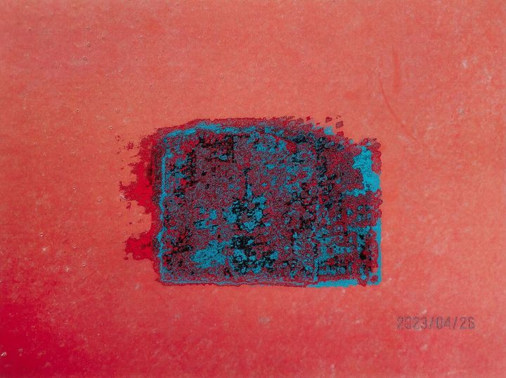 2024年度の受賞作品 黒澤 浩美賞 isousin 《落書き写真（タイル状の壁）》