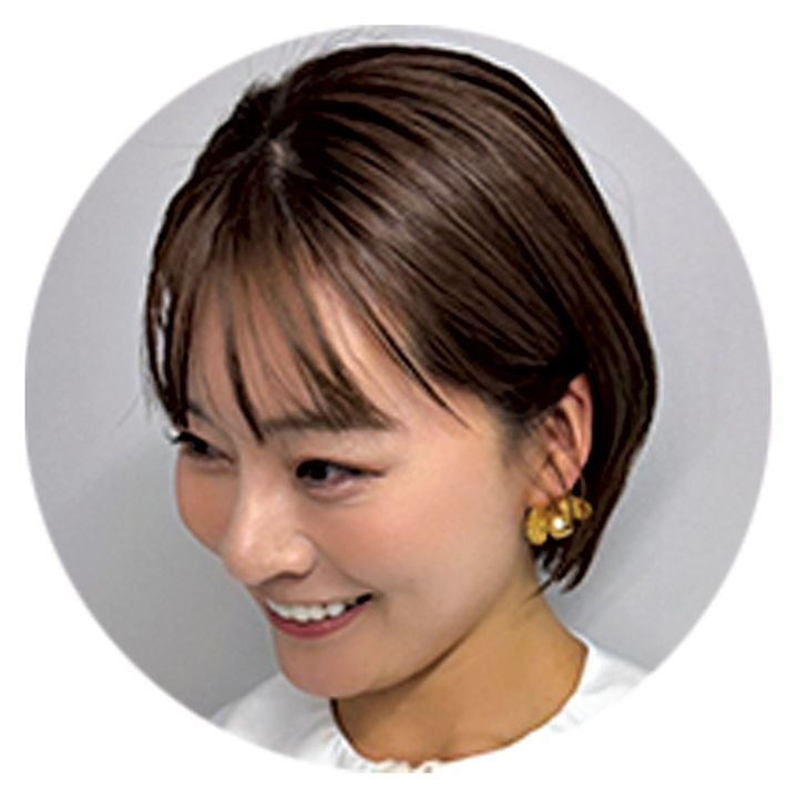 ハイトーンの前は暗髪のショートヘアでした