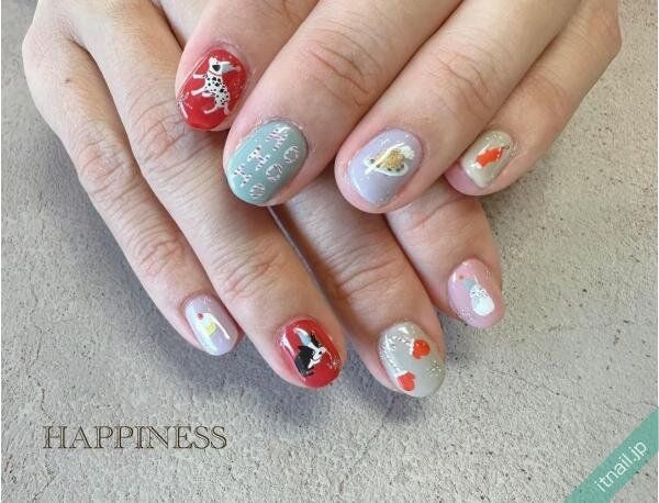 HAPPINESSが投稿したネイルデザイン [photoid:I0129569] via Itnail Design (743568)