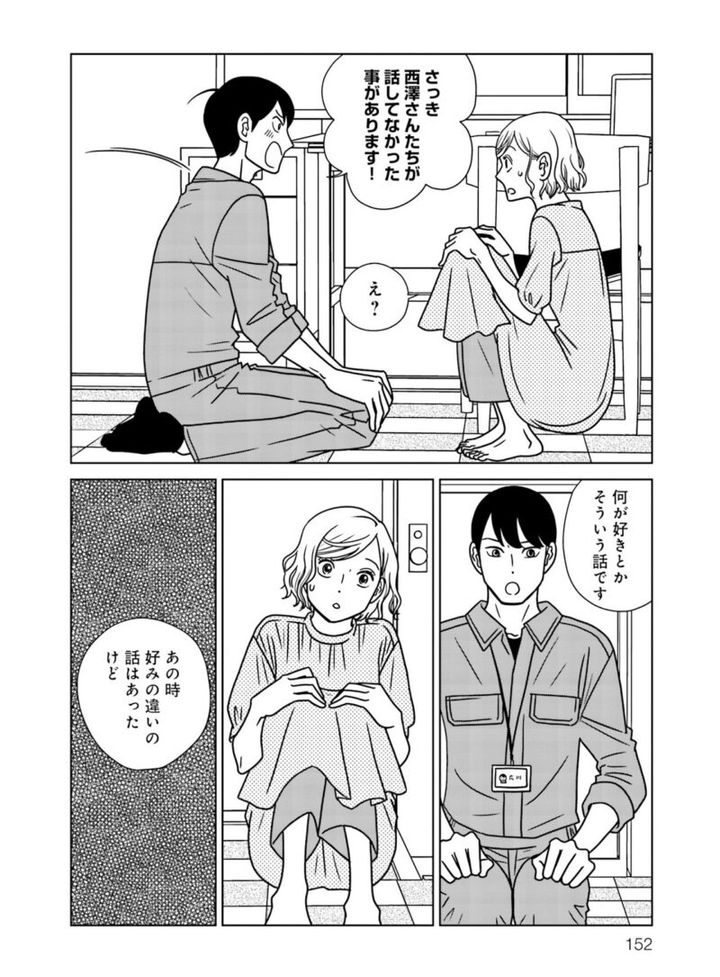 人気漫画『夕暮れのあなたは、少し首をかしげて』 2巻152ページ