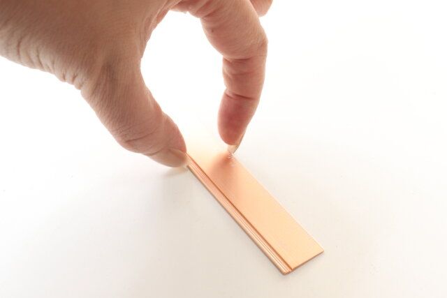 セリア アルミ定規 15cm 取りにくい ネイル