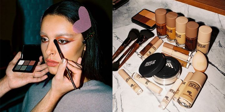 MAKE UP FOR EVER 「メイクでジェンダーレスな魅力を輝かせて」をテーマに掲げた今回のブースは、「ベースメイク」「アイブロウ」「アイメイク」の3カテゴリーで構成。自由な表現を叶え、個性を解き放つ力を与えるプロダクトとテクニックを体感して。