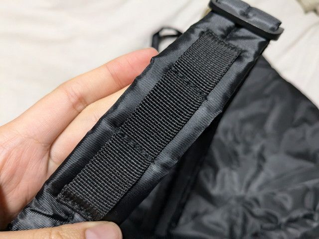 3WAYヘルメットバッグショルダー部分