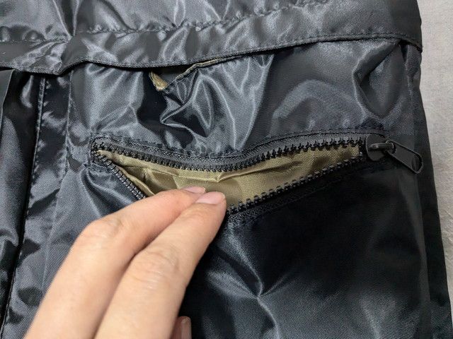 3WAYヘルメットバッグポケット