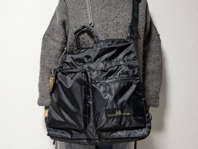 3WAYヘルメットバッグショルダーとして使用