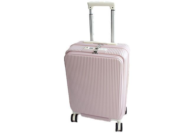 宝島チャンネル限定 機内持ち込みサイズ！元CA編集者おすすめのスーツケース PINK