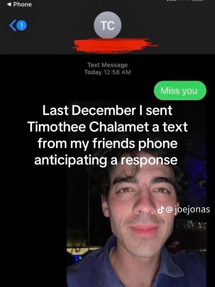 画像3: ティモシー・シャラメがジョー・ジョナスの連絡を無視？