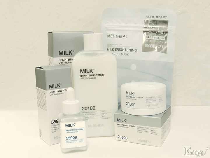 ミルクの力で保湿しながらくすみケアできちゃう！MEDIHEAL(メディヒール)「ミルクブライトニング」シリーズがリニューアル♪