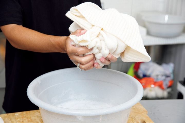 しっかり水気を切る