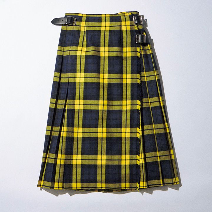 秋冬コーデが鮮やかになる！おしゃれなチェック柄ラップスカート10選