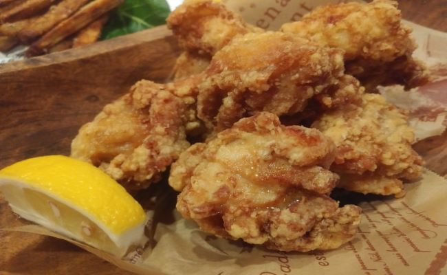 からあげとレモン