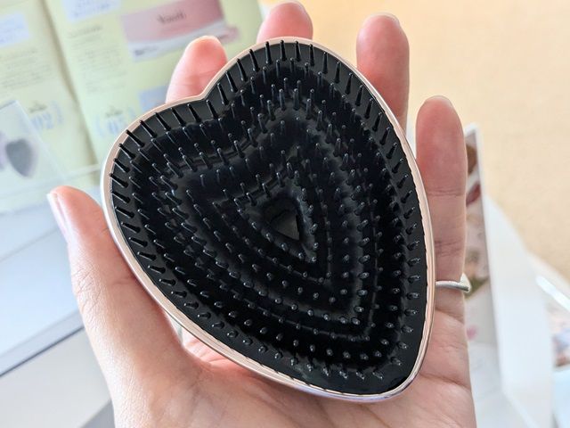 ハートブラシの写真