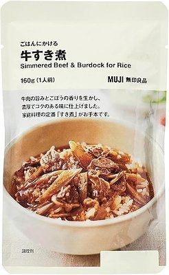 無印良品のつゆだくなごはんにかける 牛すき煮