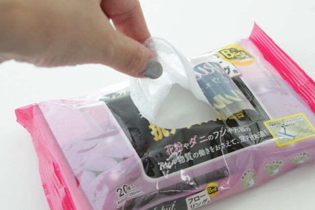 ダイソーの有名メーカー品のフローリング用 おそうじシート ザ・ベスト