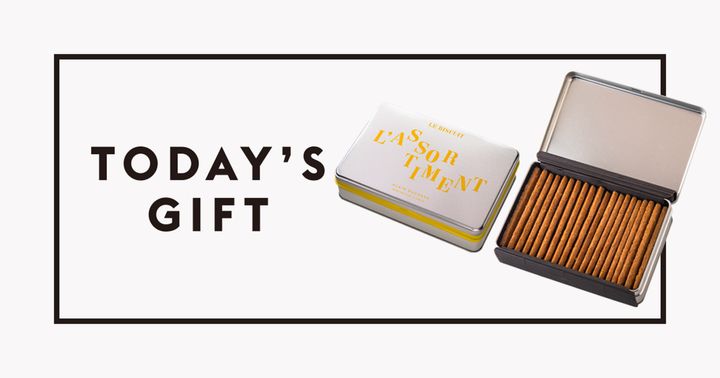 【今日のギフト】〈LE BISCUIT ALAINDUCASSE〉のピュール・ブール