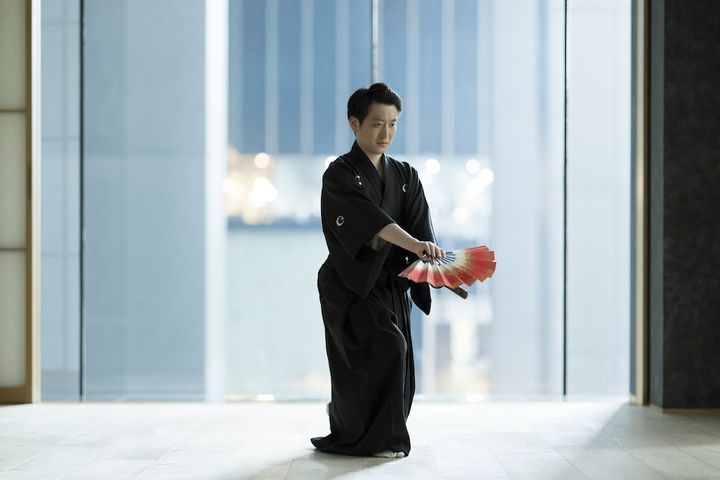 星のや東京 「剣舞」の稽古イメージ