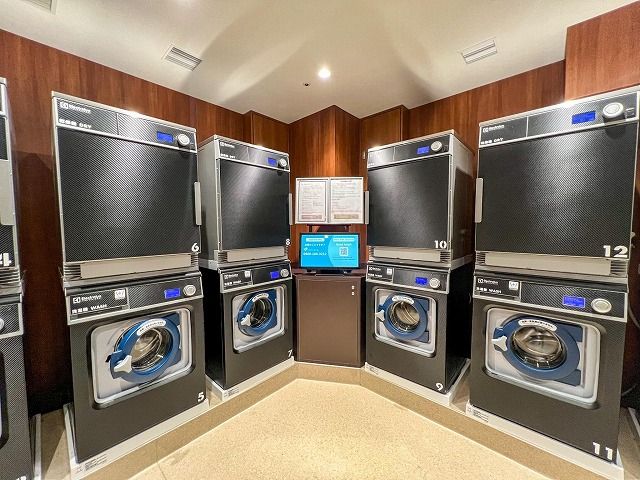 最新のランドリールーム