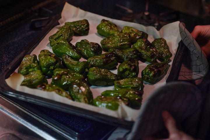 オーブンで焼く