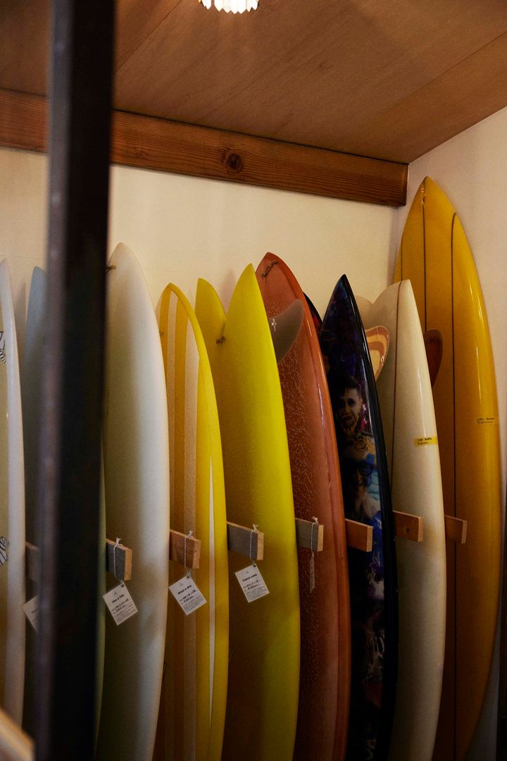 カラフルなストックボード