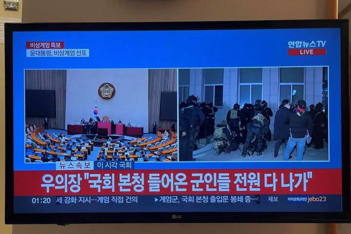 韓国で戒厳令布告！歴史的大事件の中、遠征中の神戸サポーターは…