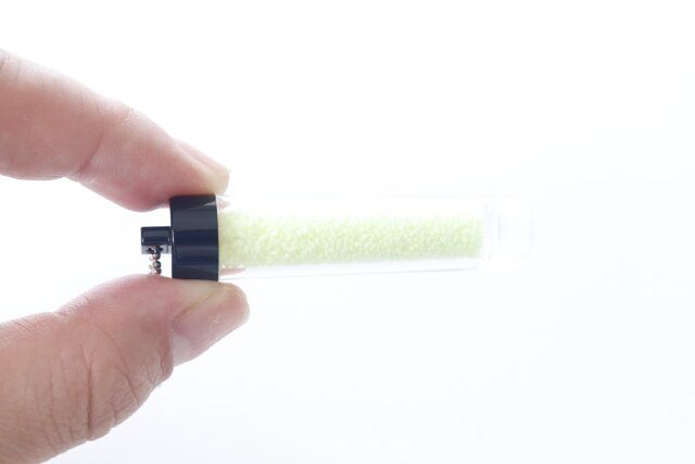 キャンドゥ 蓄光キーホルダー サイズ感