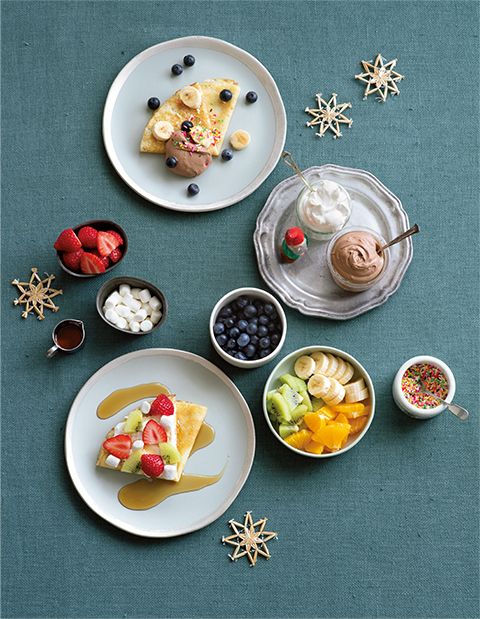 クリスマスは「クレープ」をカラフルに彩って、食卓をパーティー仕様に♪【こどもおやつ】の画像1