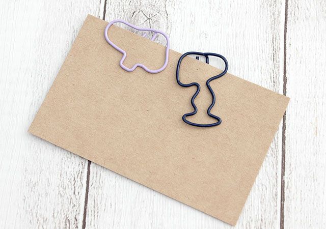 大人のおしゃれ手帖スヌーピー文具付録レビュー針金クリップ