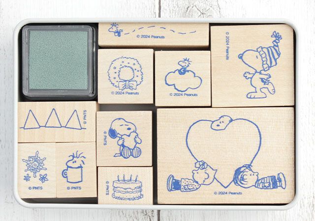 大人のおしゃれ手帖増刊スヌーピー付録レビュースタンプインクセット