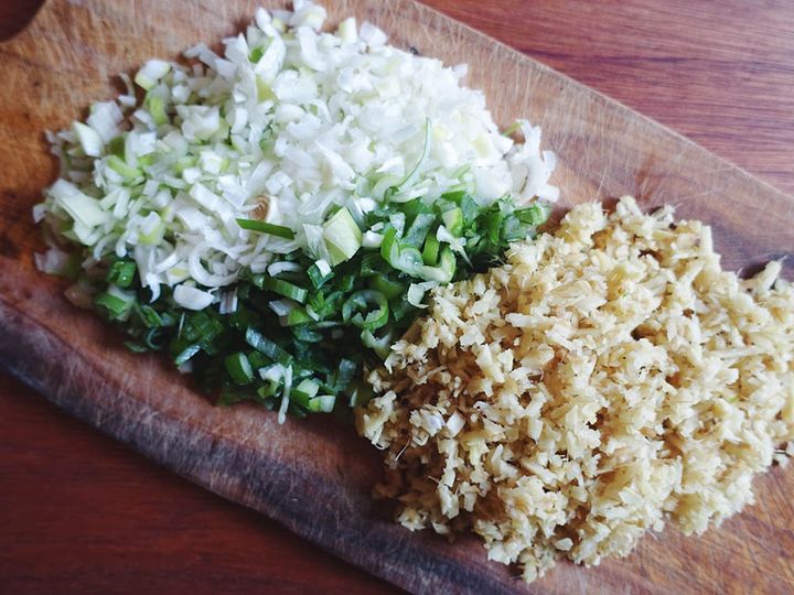 生姜たっぷり餃子レシピ