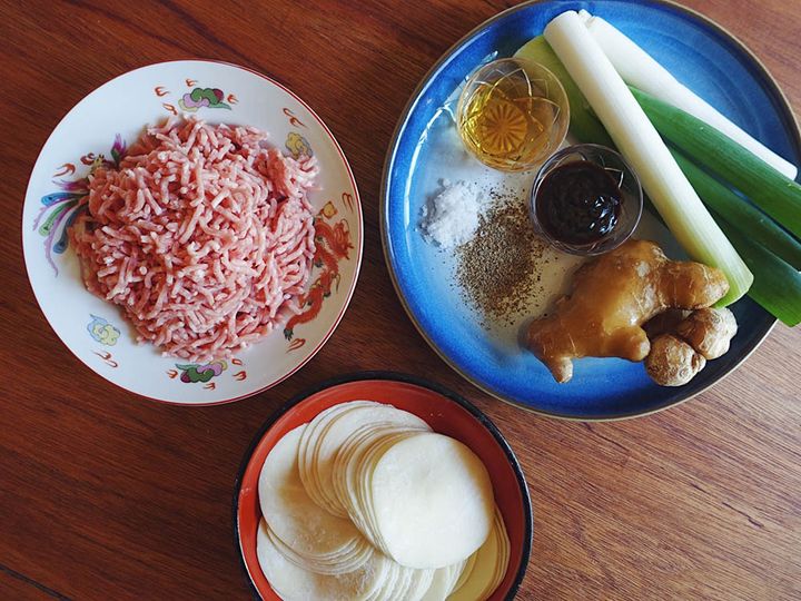 生姜たっぷり餃子レシピ