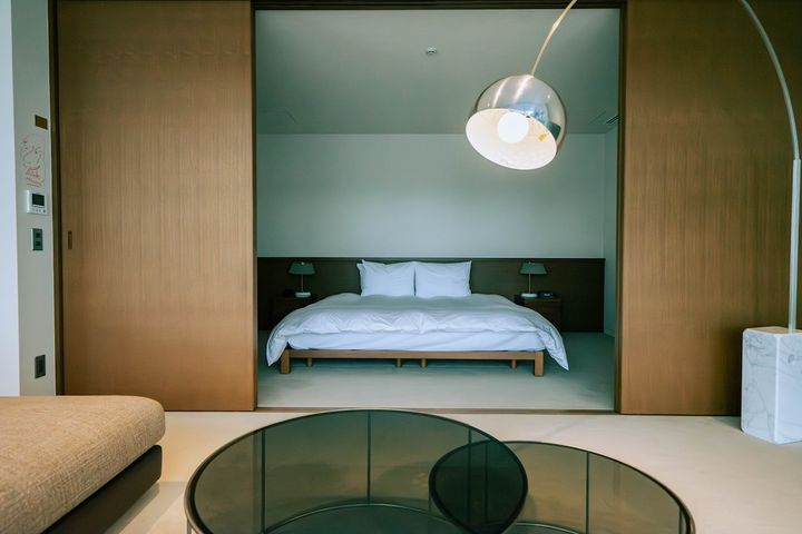 「レジデンシャルスイート」ベッドルーム