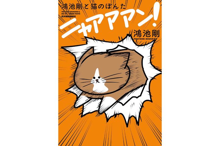 『鴻池剛と猫のぽんた ニャアアアン！』鴻池剛／著
