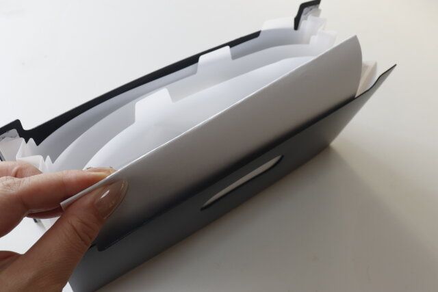 セリア ドキュメントスタンド スリムタイプ 使用例 サイズ