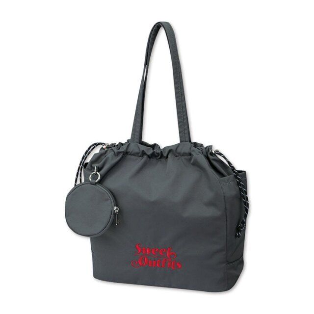 2024冬しまむらレディースポーチ付きトートバッグ