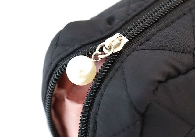 宝島社ムック付録のアジョリーのキルティングポーチ4