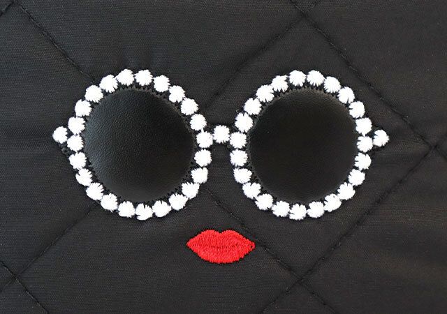 宝島社ムック付録のアジョリーのキルティングポーチ3