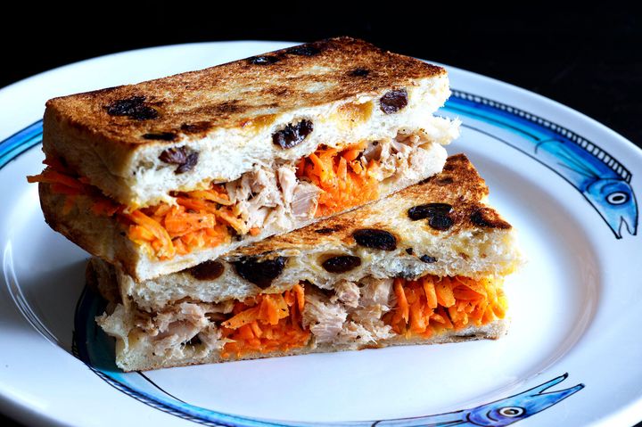 レーズンのほのかな甘味が効いた“ツナ＆にんじんのラ・ペサンド”