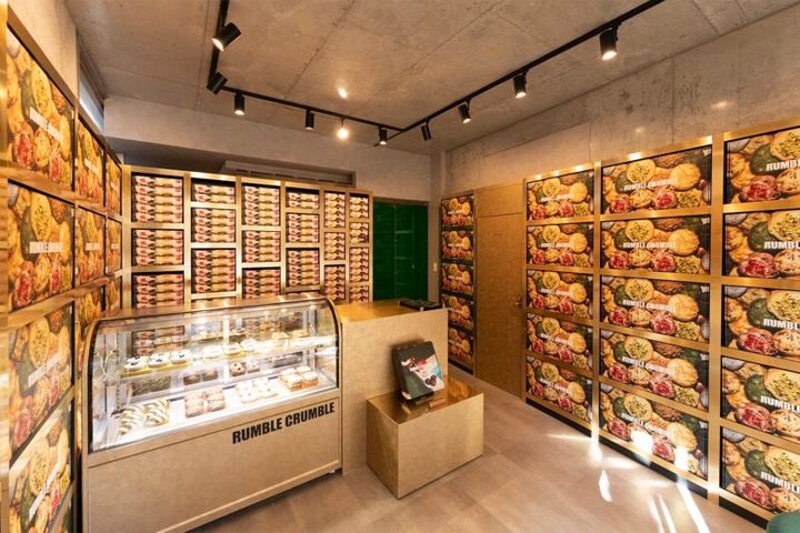 RUMBLE CRUMBLEの直営店 クッキーやクッキーケーキを扱うショップ