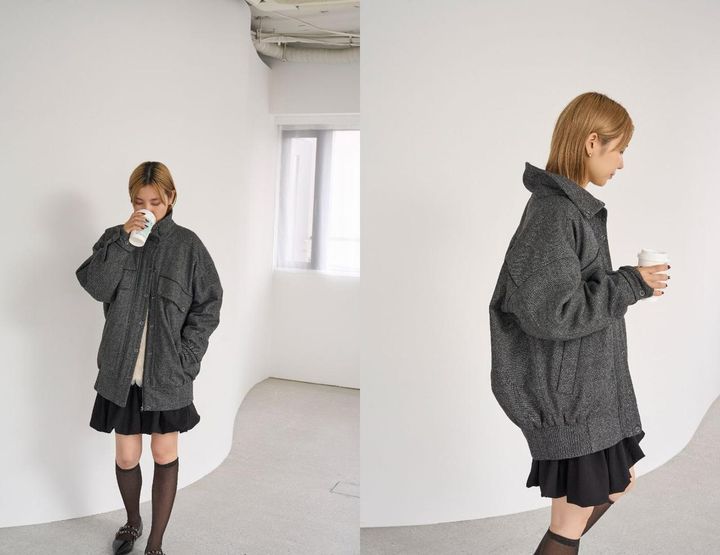 画像: 「ストックファブリック中綿ブルゾン」￥38,500【ファーストハンド】 出典：ファーストハンド