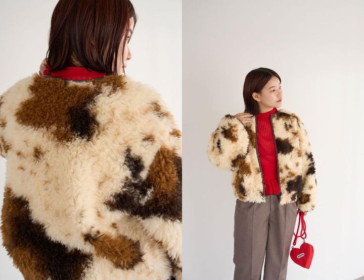 画像: 「フェイクファーコクーンブルゾン」￥19,800【ファーストハンド】 出典：ファーストハンド