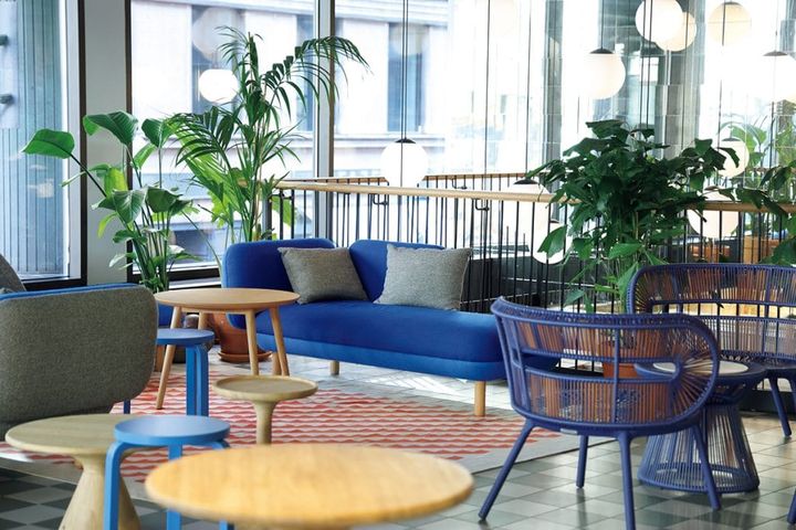 【Hobo Hotel Helsinki】おしゃれなコワーキングスペースも