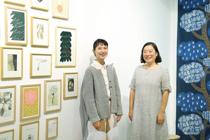 【Lokal ロカル】ちょうど島塚絵里さんの展示が開催中でした。