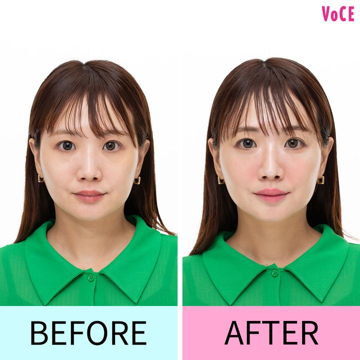 【診断つき】丸顔&余白のある顔に立体感をプラスするメイク術【コアラさんタイプ】