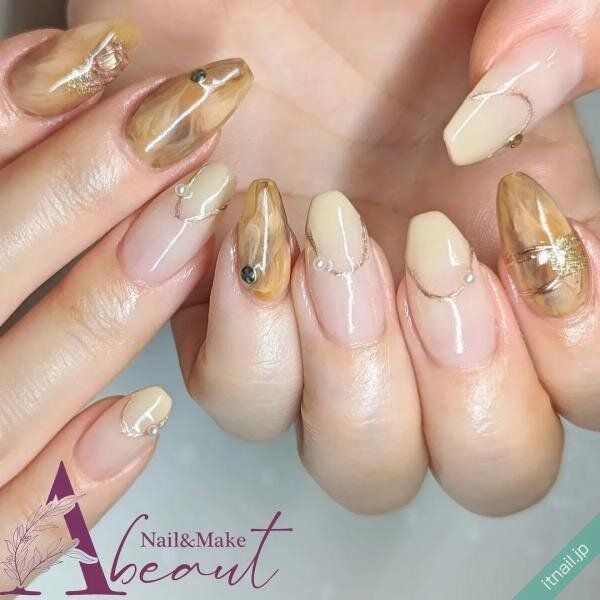 Nail&Make Abeautが投稿したネイルデザイン [photoid:I0129330] via Itnail Design (743764)