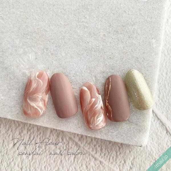 Nail fleurが投稿したネイルデザイン [photoid:I0089991] via Itnail Design (743763)