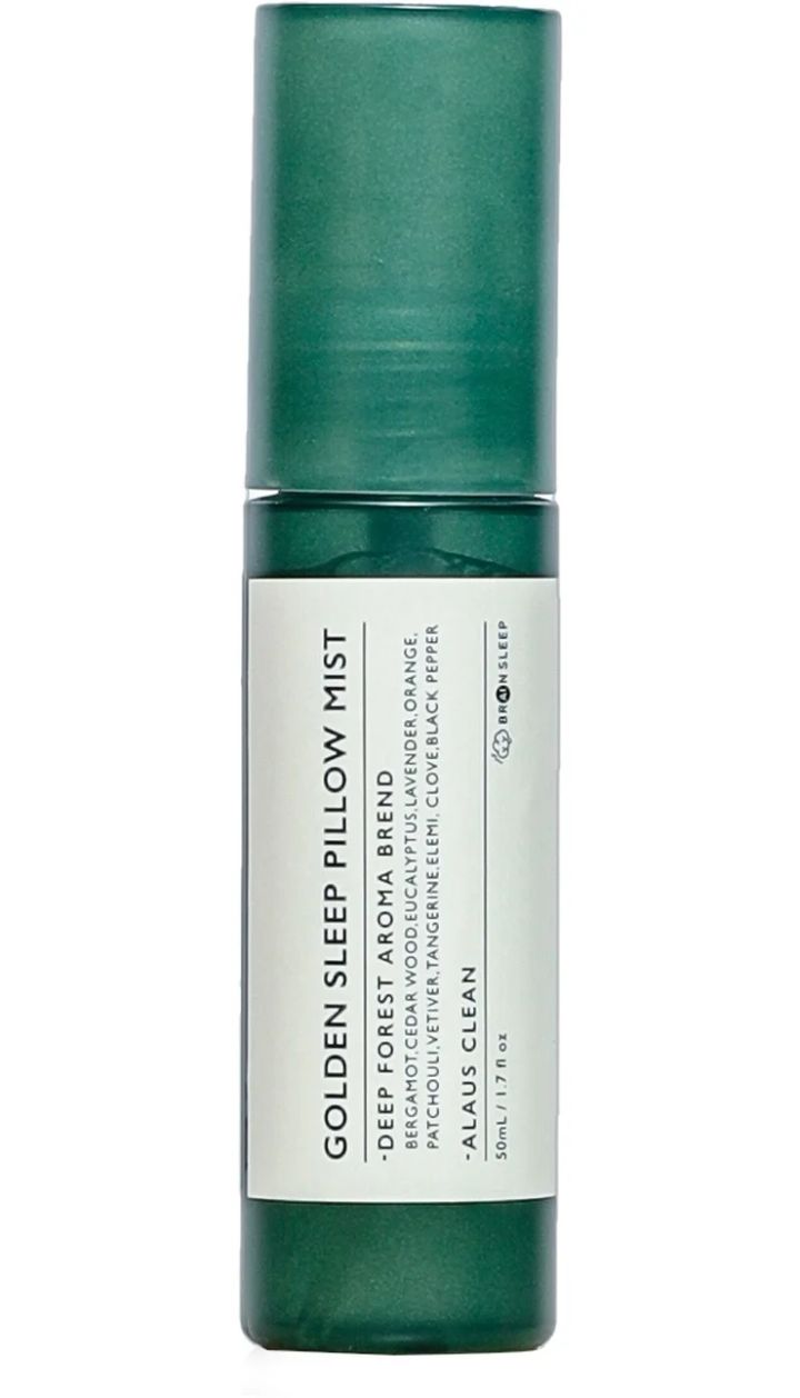  月星座・蟹座の2025年上半期 運気アップアイテム ゴールデン スリープ ピローミスト ¥3080／ブレインスリープ