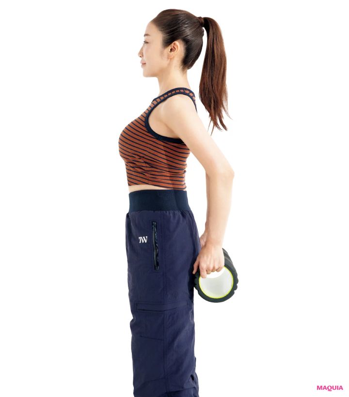 美ボディの最重要パーツはここ！ 神崎 恵さんが実践する美首&美肩トレーニング_8