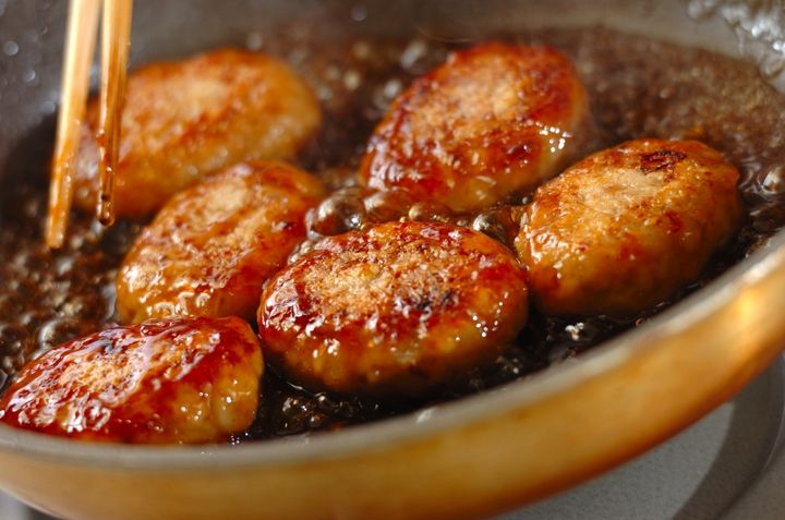 レンコン入りつくね丼の作り方3