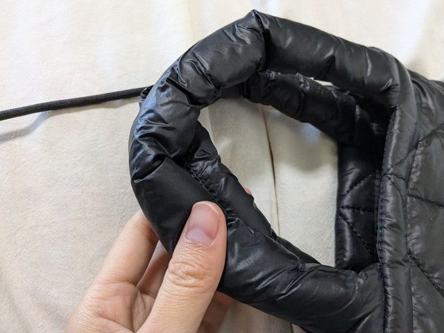 CITENキルティングショルダーバッグ持ち手